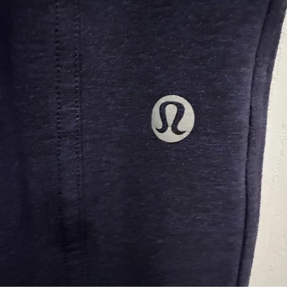 Lululemon Pants Jogger Size 4 Run On Hero Heathered Blue Active Running Sweats